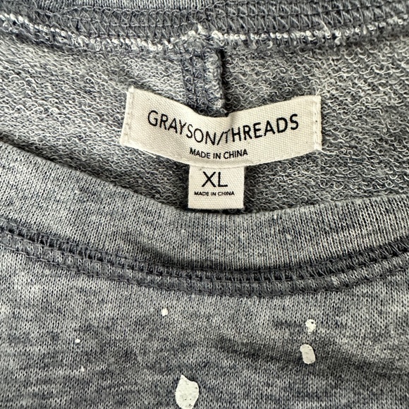 GRAYSON THREADS "DESERT VIBES" LIGHT TERRY CLOTH SWEATSHIRT - Picture 3 of 4